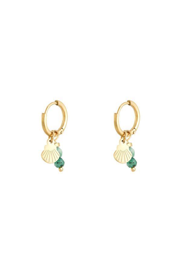 Little Shell oorbellen goud - Afbeelding 2